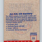 1991 Topps Desert Storm #33 The Sentry - An E3A Mint  Image 2