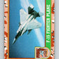 1991 Topps Desert Storm #37 F-15 Fighter Plane Mint  Image 1
