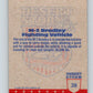 1991 Topps Desert Storm #38 M-2 Bradley Tank Mint  Image 2