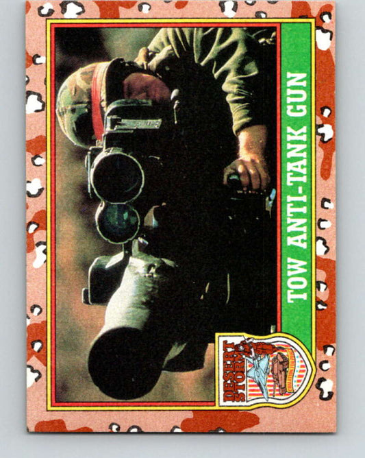 1991 Topps Desert Storm #45 TOW Anti-Tank Gun Mint  Image 1