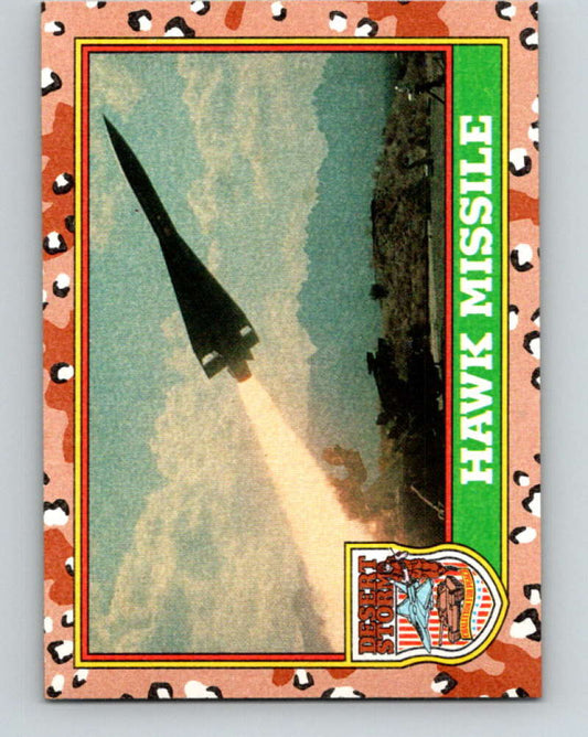 1991 Topps Desert Storm #52 Hawk Missile Mint