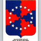 1991 Topps Desert Storm Stickers #14 62nd Air Defense Artillery We Aim at High Things MINT  Image 1