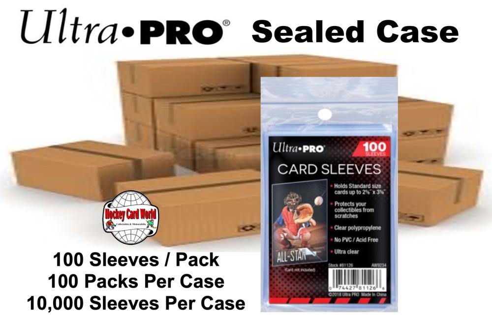 Ultra Pro Card Penny Sleeves 2.5/8 x 3.5/8 CASE - 100 Packs -10,000 Sleeves Image 1