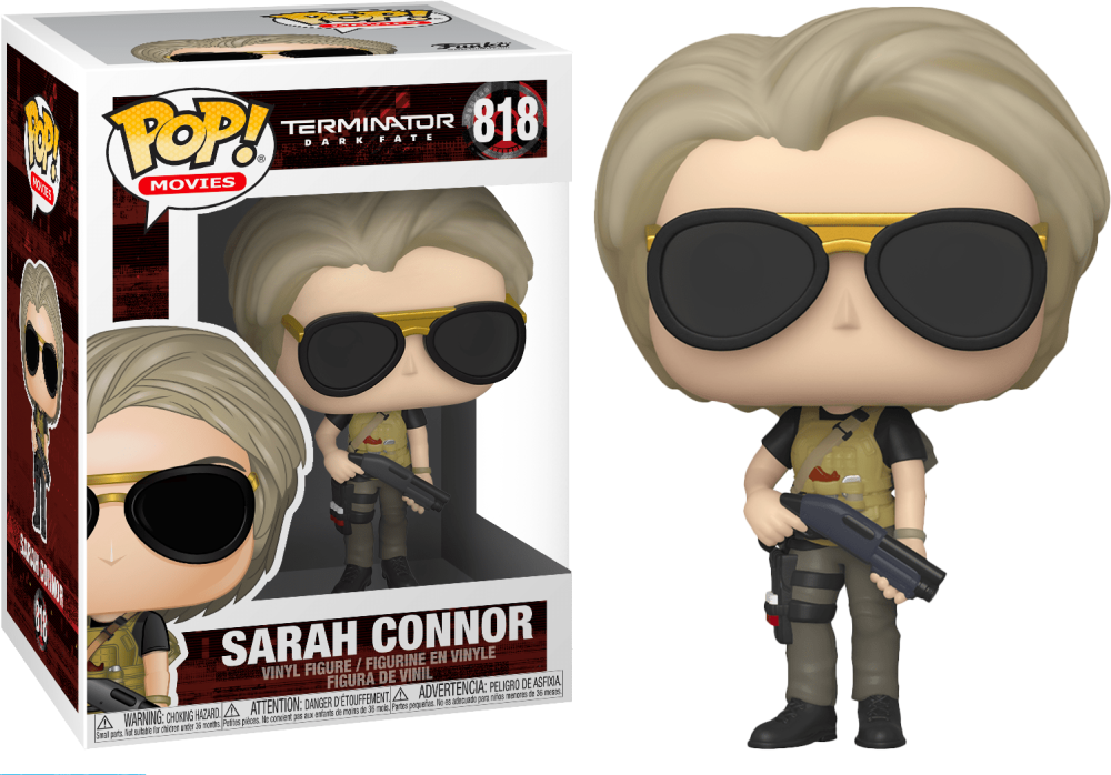 Funko Pop - 818 Movies Terminator Dark Fate - Sarah Connor Vinyl Figure Image 1