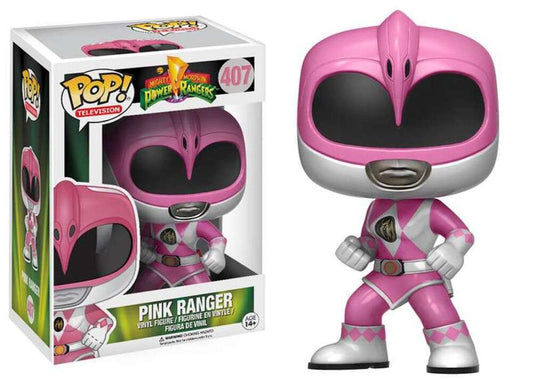 Funko Pop - 407 Television Power Rangers - Pink Ranger Vinyl Figure *VAULTED