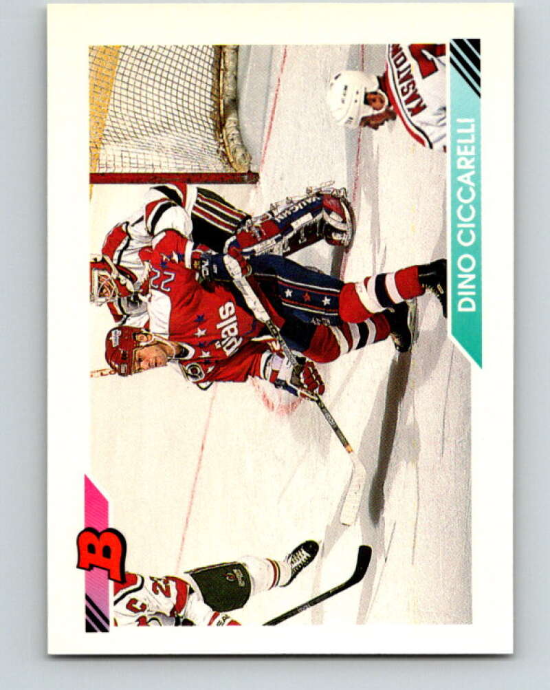 1992-93 Bowman #176 Dino Ciccarelli Mint Washington Capitals  Image 1