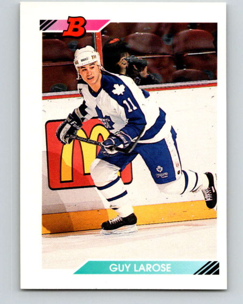 1992-93 Bowman #281 Guy Larose Mint Toronto Maple Leafs