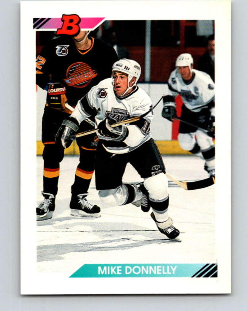 1992-93 Bowman #342 Mike Donnelly Mint Los Angeles Kings