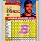 1992 Bowman #10 Howard Johnson Mint New York Mets  Image 2
