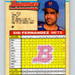1992 Bowman #296 Sid Fernandez Mint New York Yankees  Image 2