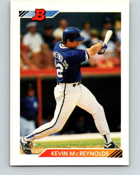 1992 Bowman #337 Kevin McReynolds Mint Kansas City Royals  Image 1
