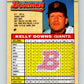 1992 Bowman #343 Kelly Downs Mint San Francisco Giants  Image 2
