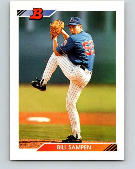 1992 Bowman #348 Bill Sampen Mint Montreal Expos  Image 1