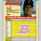 1992 Bowman #576 Carlos Garcia Mint Pittsburgh Pirates  Image 2