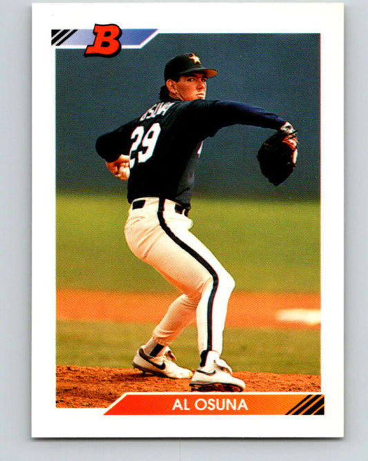 1992 Bowman #639 Al Osuna Mint Houston Astros  Image 1