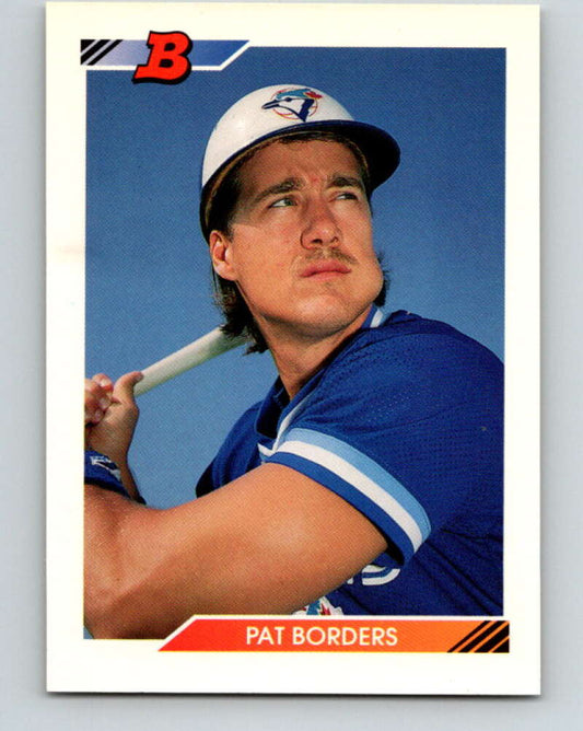 1992 Bowman #646 Pat Borders Mint Toronto Blue Jays