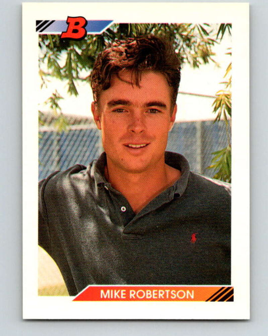 1992 Bowman #687 Mike Robertson Mint RC Rookie Chicago White Sox  Image 1
