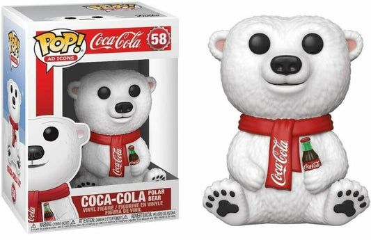 Funko Pop - 58 Ad Icons Coca-Cola - Coca-Cola Polar Bear Vinyl Figure