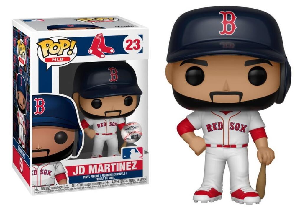 Funko Pop - 23 Baseball MLB JD Martinez Boston Red Sox Vinyl Figure