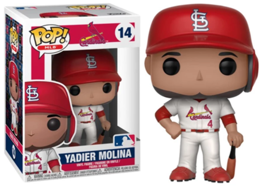 Funko Pop - 14 Baseball MLB Yadier Molina St.Louis Cardinals Vinyl Figure