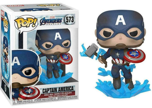 Funko Pop - 573 Marvel Endgame - Captain America on Ice Vinyl Figure