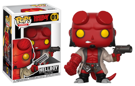 Funko Pop - 01 Comics Hellboy - Hellboy with Gun Vinyl Figure