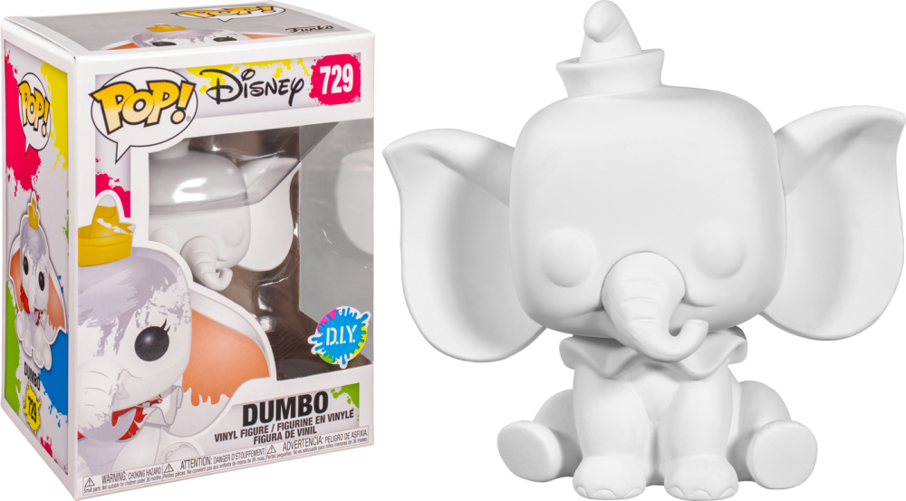 Funko Pop - 729 Disney - Dumbo Vinyl Figure *Do It Yourself Image 1