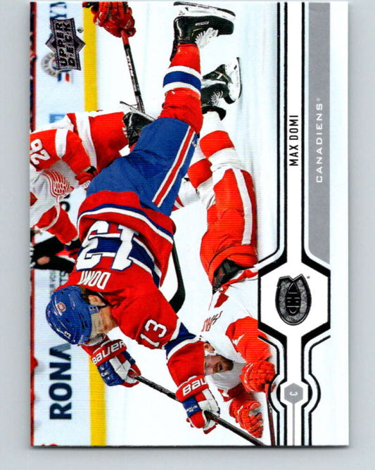 2019-20 Upper Deck #46 Max Domi Mint Montreal Canadiens