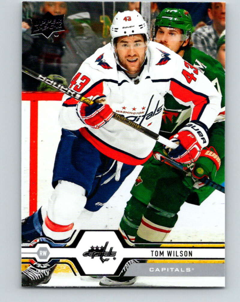 2019-20 Upper Deck #60 Tom Wilson Mint Washington Capitals  Image 1