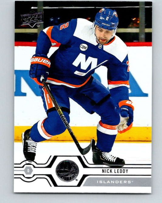 2019-20 Upper Deck #96 Nick Leddy Mint New York Islanders  Image 1