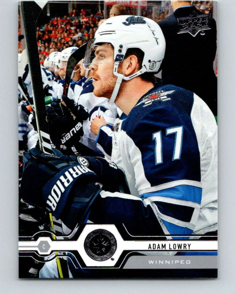 2019-20 Upper Deck #107 Adam Lowry Mint Winnipeg Jets  Image 1