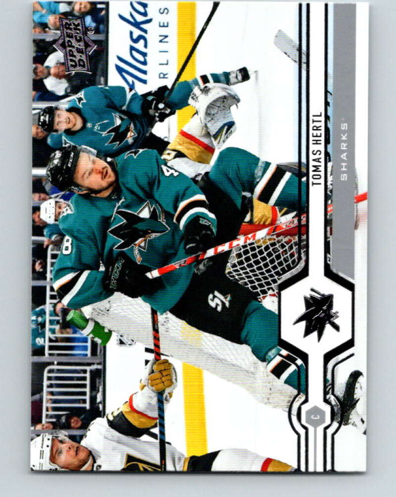 2019-20 Upper Deck #163 Tomas Hertl Mint San Jose Sharks  Image 1