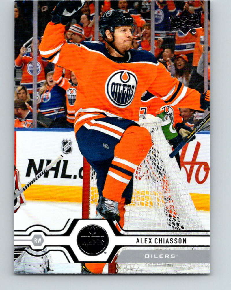 2019-20 Upper Deck #187 Alex Chiasson Mint Edmonton Oilers  Image 1