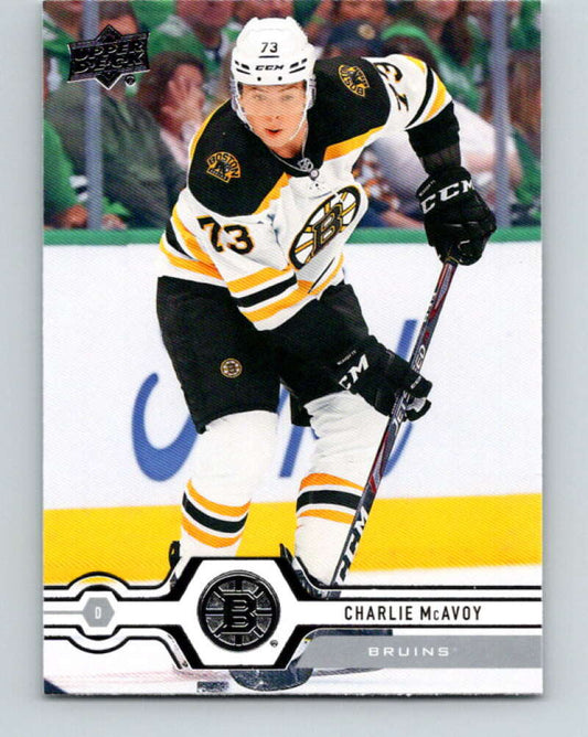 2019-20 Upper Deck #258 Charlie McAvoy Mint Boston Bruins  Image 1
