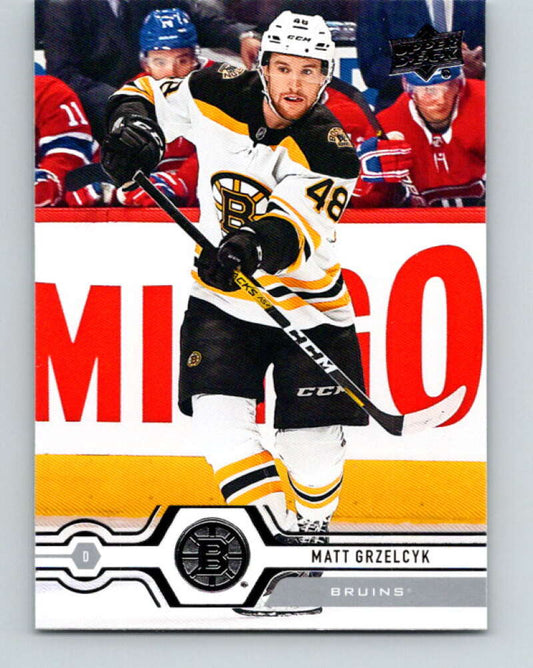 2019-20 Upper Deck #259 Matt Grzelcyk Mint Boston Bruins  Image 1