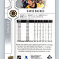 2019-20 Upper Deck #262 David Backes Mint Boston Bruins  Image 2