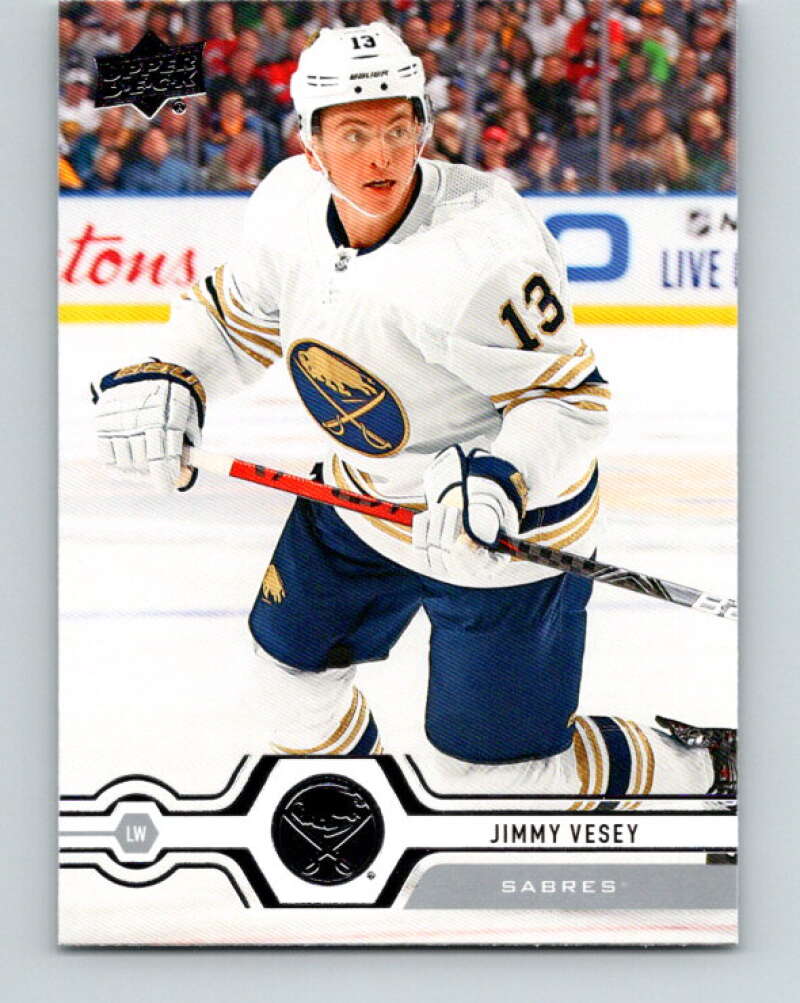 2019-20 Upper Deck #266 Jimmy Vesey Mint Buffalo Sabres  Image 1