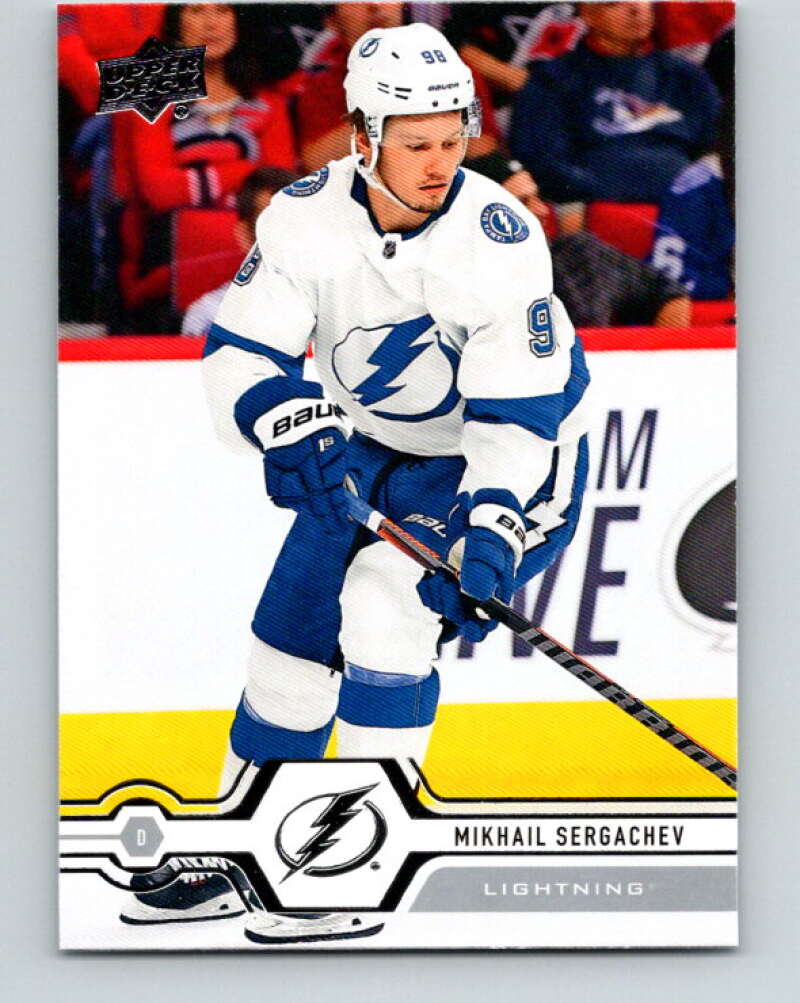 2019-20 Upper Deck #274 Mikhail Sergachev Mint Tampa Bay Lightning