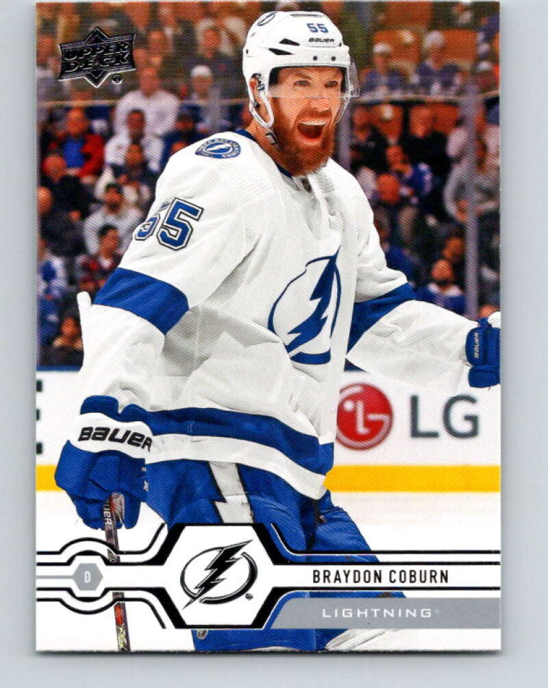 2019-20 Upper Deck #275 Braydon Coburn Mint Tampa Bay Lightning  Image 1
