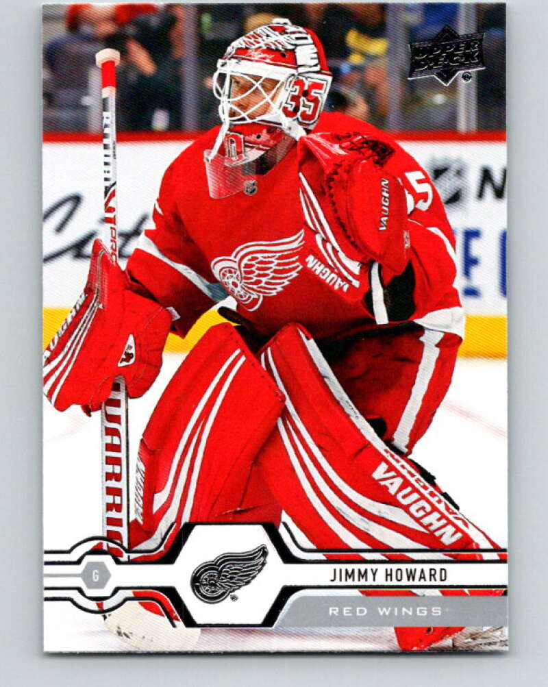 2019-20 Upper Deck #280 Jim Howard Mint Detroit Red Wings  Image 1