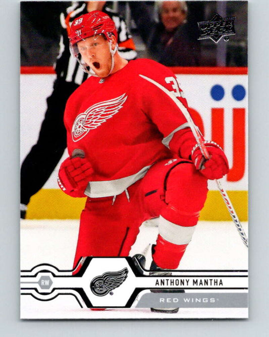 2019-20 Upper Deck #281 Anthony Mantha Mint Detroit Red Wings  Image 1