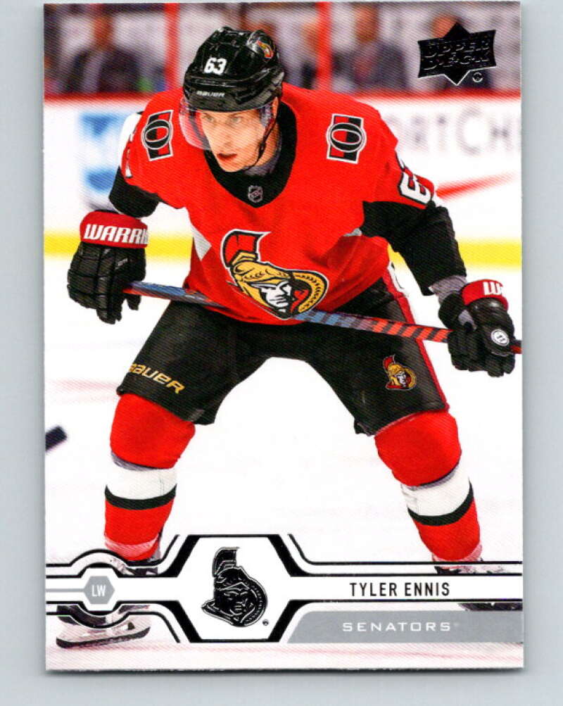 2019-20 Upper Deck #284 Tyler Ennis Mint Ottawa Senators  Image 1