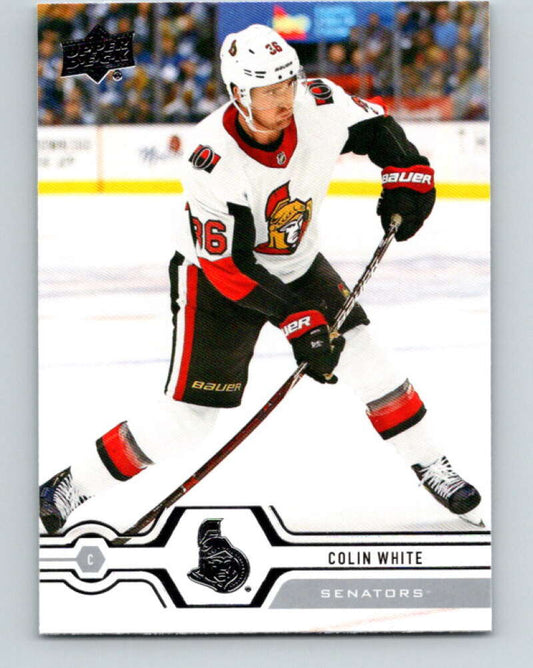 2019-20 Upper Deck #288 Colin White Mint Ottawa Senators  Image 1
