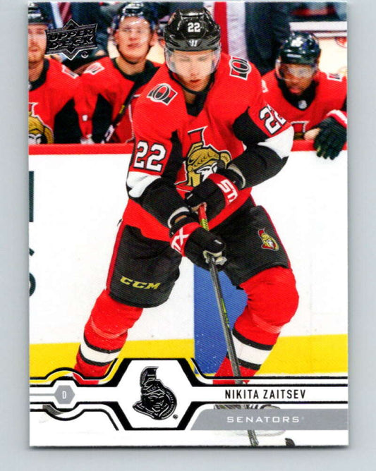 2019-20 Upper Deck #289 Nikita Zaitsev Mint Ottawa Senators  Image 1