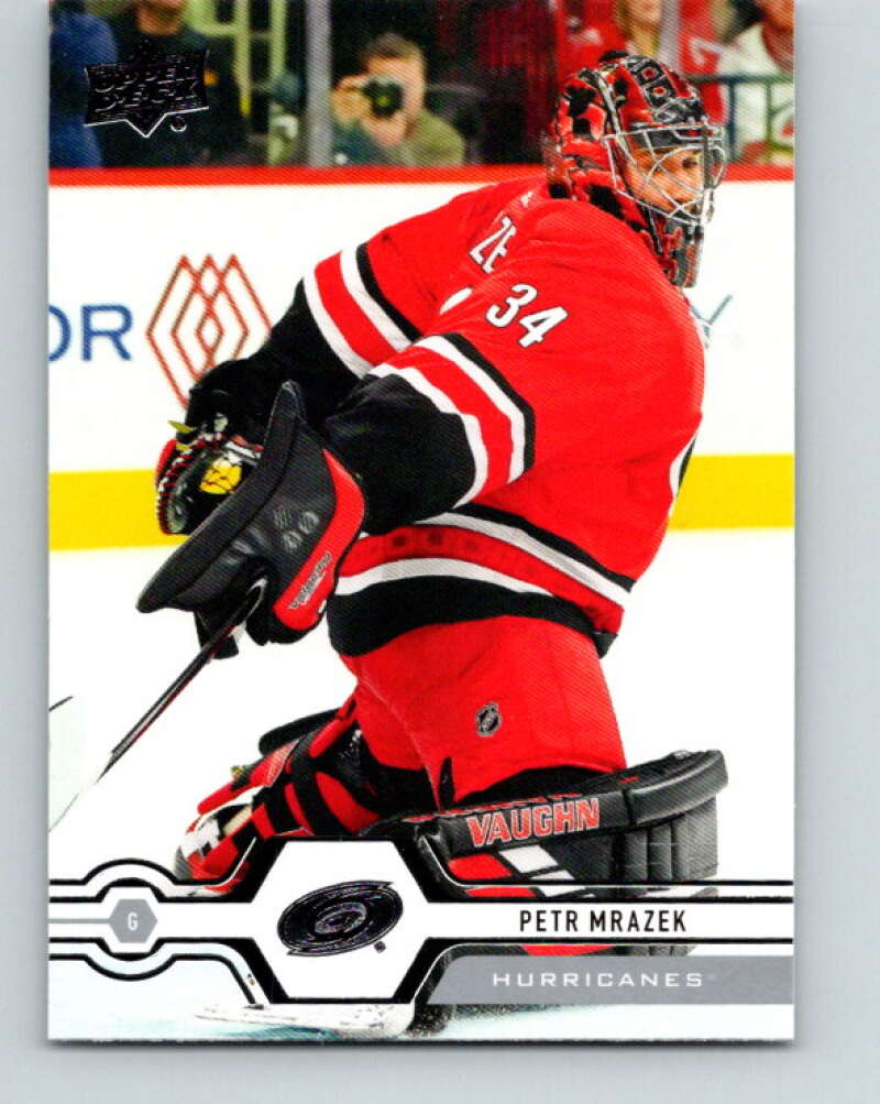 2019-20 Upper Deck #307 Petr Mrazek Mint Carolina Hurricanes