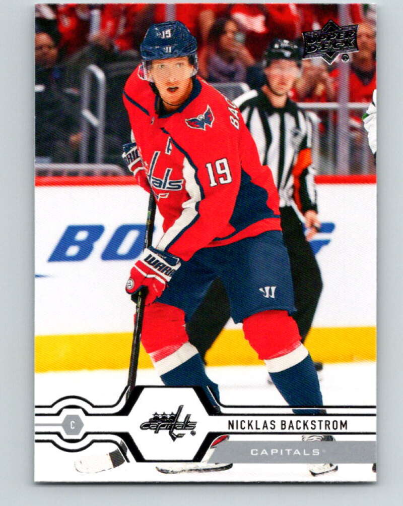 2019-20 Upper Deck #311 Nicklas Backstrom Mint Washington Capitals  Image 1