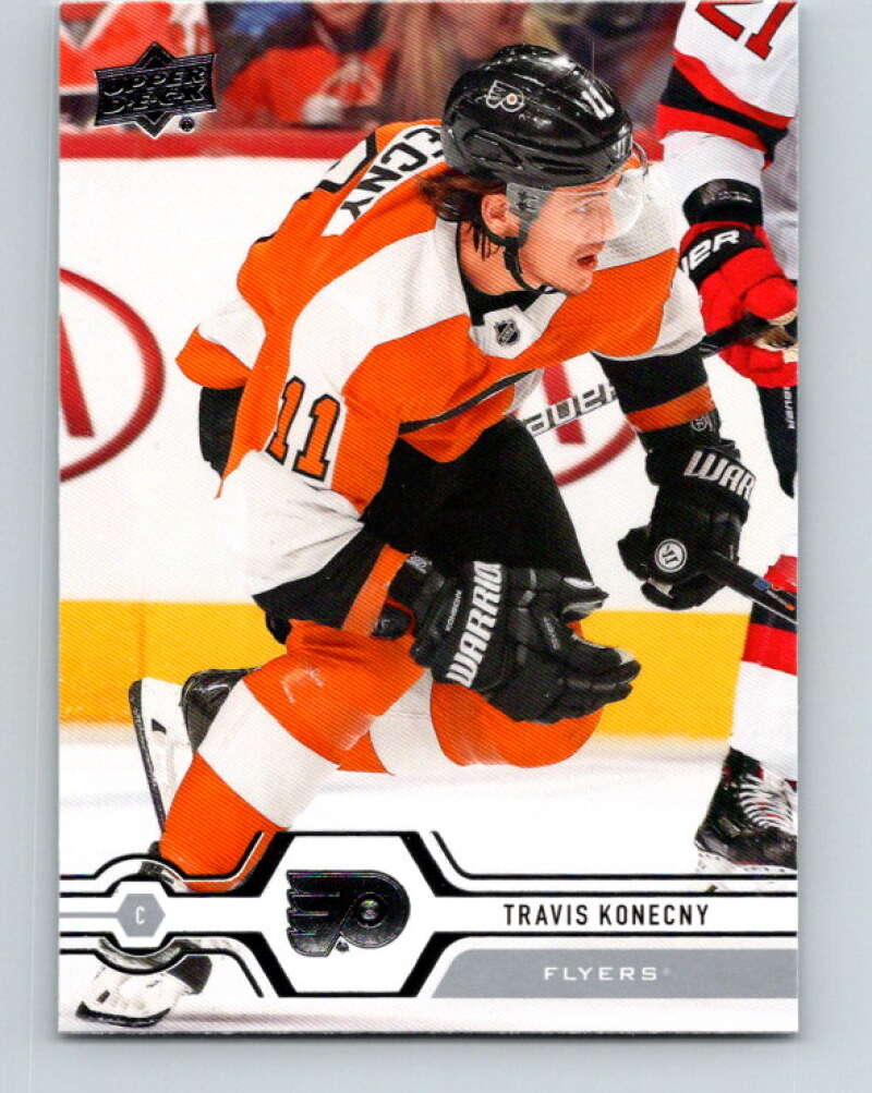 2019-20 Upper Deck #327 Travis Konecny Mint Philadelphia Flyers  Image 1