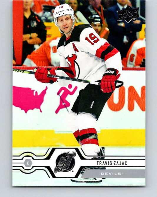 2019-20 Upper Deck #334 Travis Zajac Mint New Jersey Devils  Image 1