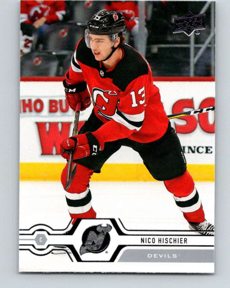 2019-20 Upper Deck #336 Nico Hischier Mint New Jersey Devils  Image 1