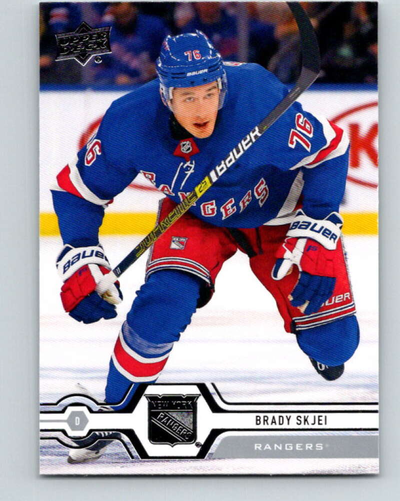 2019-20 Upper Deck #339 Brady Skjei Mint New York Rangers  Image 1